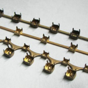 画像3: brass 29SS rhinestone chain blank