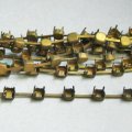 brass 29SS rhinestone chain blank