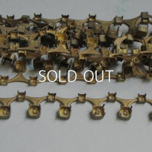 画像1: brass 28SS & 16SS rhinestone chain blank
