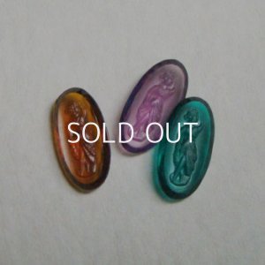 画像1: 18x9.5 oval Lady cameo