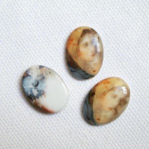 画像1: 18x13 "Mother & Child" cabochon