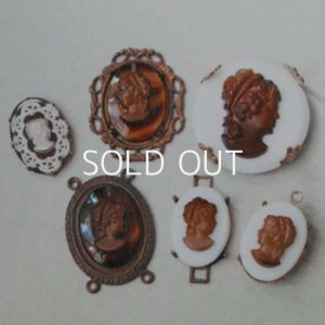 画像3: 18x13 "Brown/ White" Lace cameo