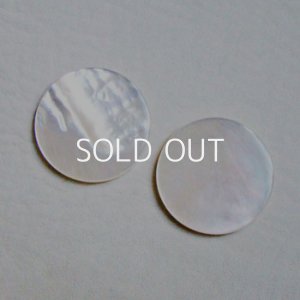 画像1: 25mm M.O.P cabochon