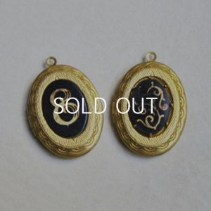 画像2: 18x13 OV Black shell cabochon