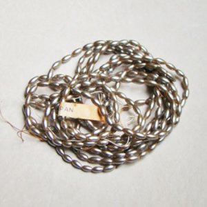 画像2: 20pcs 5x2.5 "Silver Gray" rice pearl
