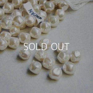 画像1: 5pcs 9mm baroque plastic pearl