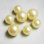 画像2: 2pcs 18mm "Cream" plastic pearl (2)