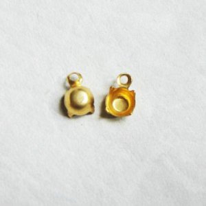 画像1: 2pcs 23SS CB brass setting 1R