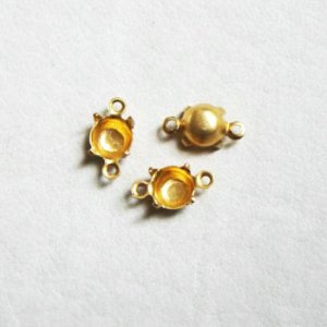 画像1: 2pcs 20SS CB brass setting 2R