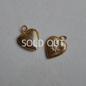 画像1: GP 15x14 heart  locket charm