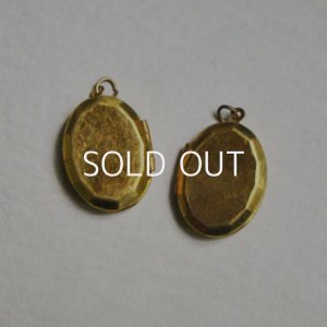 画像1: 21x16 oval faceted edge locket