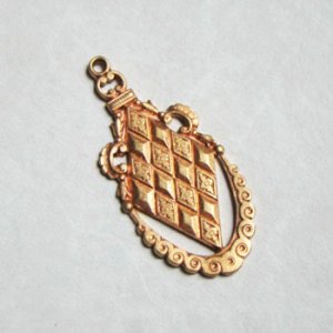画像3: 16x35.5 french cartouche pendant