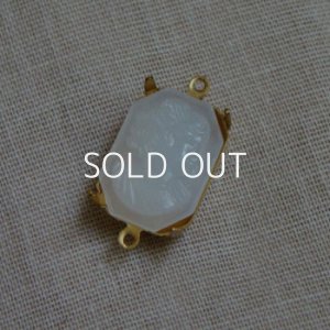 画像3: 18x13 OCT "White　Opal" lady cameo