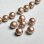 画像1: 2pcs 10mm textured pearl "Beige"  (1)