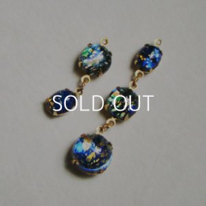 画像3: 5pcs Black Opal cabochon set