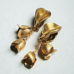 画像3: GP leaf petal earring base