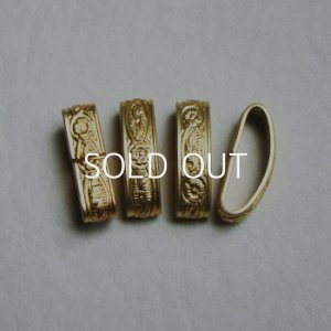 画像2: 17x5 floral pattern connector