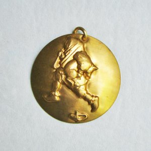 画像7: "Pixie"brass medallion stamping