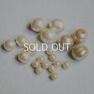 画像2: 6pcs 10~11mm baroque glas pearl
