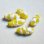 画像1: 20x9 "Yellow/White"drizzle beads (1)