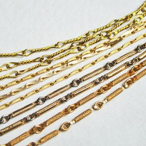 画像4: B.C.S 16x7 fancy bar link chain