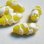 画像2: 20x9 "Yellow/White"drizzle beads (2)