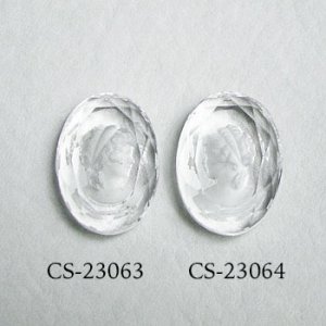 画像2: 25x18 OV clear lady cameo