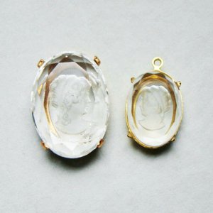 画像5: 25x18 OV clear lady cameo