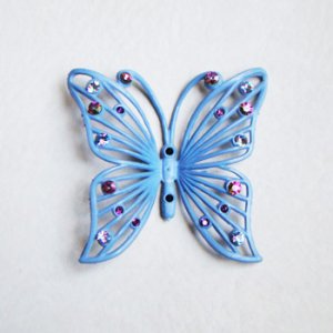 画像4: 63x61 plastic filigree Butterfly