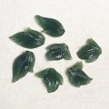 1/2 drilled lucite leaf 