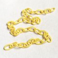 40cm Mustard celluloide chain section