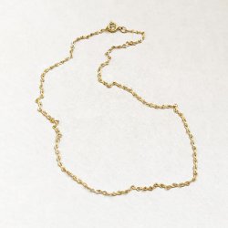 画像1: brass 4x2 "8" link chain necklace finding