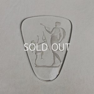 画像2: 56x43 clear "Cherub with Goddess" intaglio