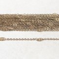 10K GP filigree link cable chain
