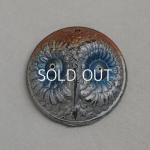 画像2: 30mm Owl Head cabochon