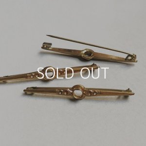 画像1: 56x8 Deco bar brooch finding