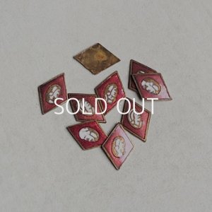 画像1: 2pcs 12x8 Dia enamel stamping