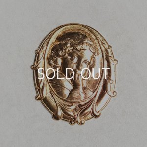 画像2: 35x29 Child brass cameo
