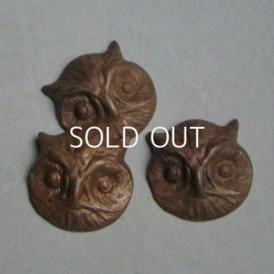 画像2: 23x23 3D Owl Head stamping