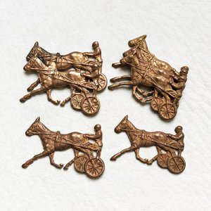 画像1: Horse & Rider stamping
