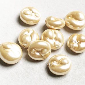 画像3: 14mm baroque coin glass pearl