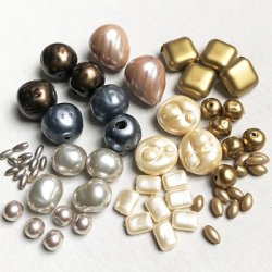 画像4: 14mm baroque coin glass pearl