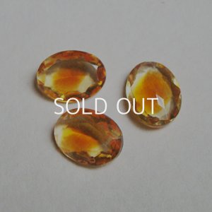 画像2: 18x13 oval 2-tone rhinestone