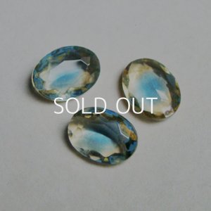画像4: 18x13 oval 2-tone rhinestone