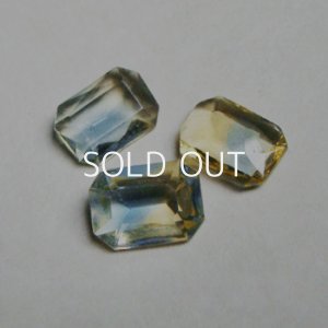 画像2: 18x13 octagon 2-tone rhinestone