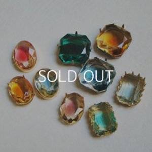 画像5: 18x13 oval 2-tone rhinestone