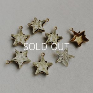画像1: 12mm star "Crystal" with setting