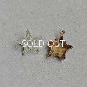 画像2: 12mm star "Crystal" with setting