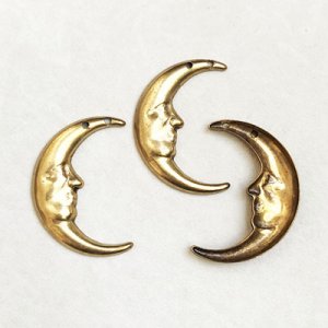 画像2: Crescent Moon & Star charm set