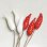 画像3: 23x6 Red flower bud pin (3)